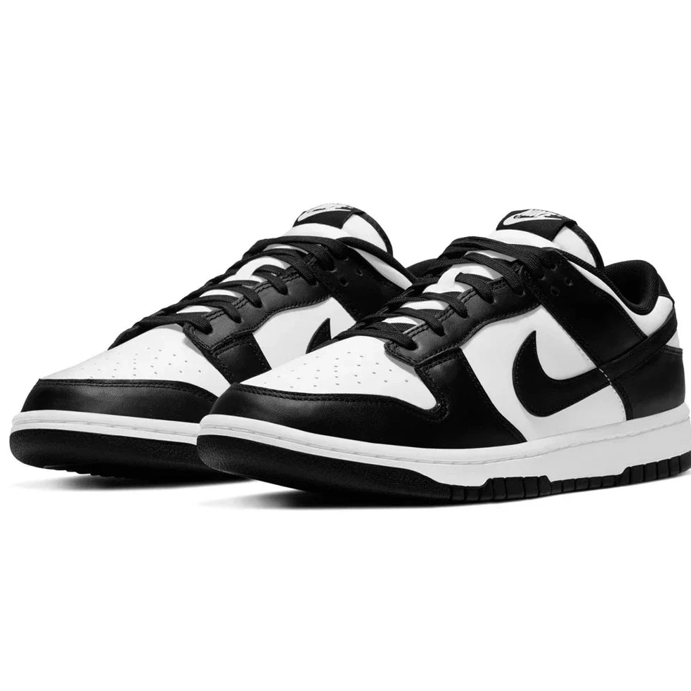 Low 'Panda' Nike Dunk Retro White Black 0802